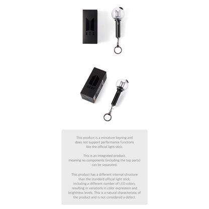BTS Official Light Stick Keyring - ARMY Bomb Version 4