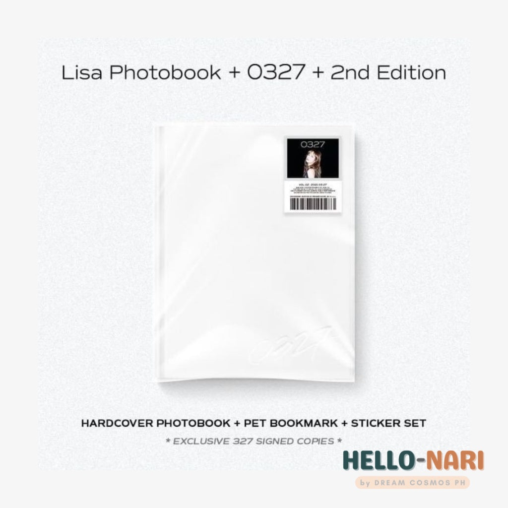 BLACKPINK LISA 0327 Photobook Vol. 2