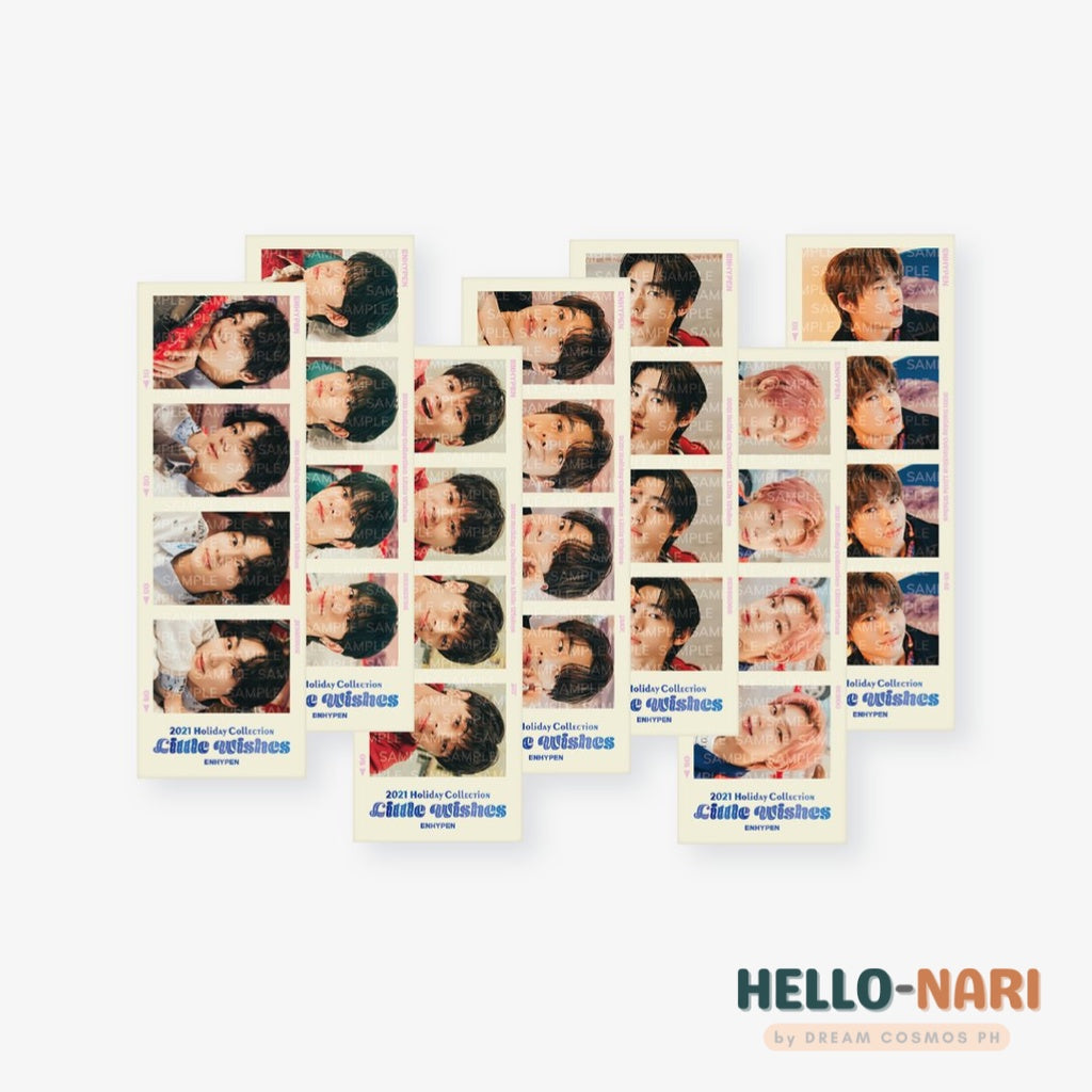 ENHYPEN Official Little Wishes 4-Cut Photo