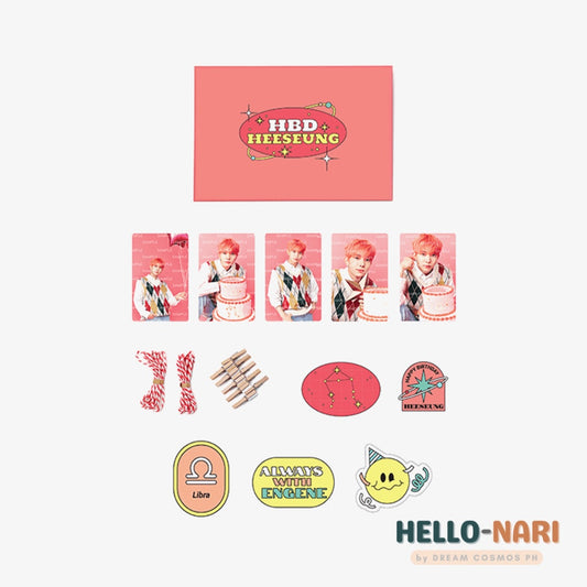 ENHYPEN Heeseung Birthday DIY Photo Garland