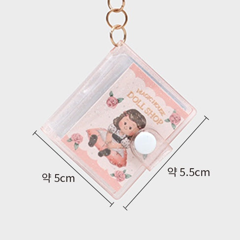 Mini Photo Album Keyring