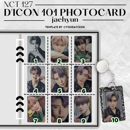 NCT127 DICON 101 Photocard Custom Book