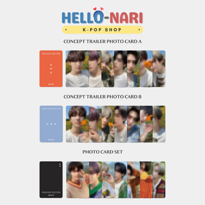 ENHYPEN Orange Blood WeVerse Albums Version Official Photocards