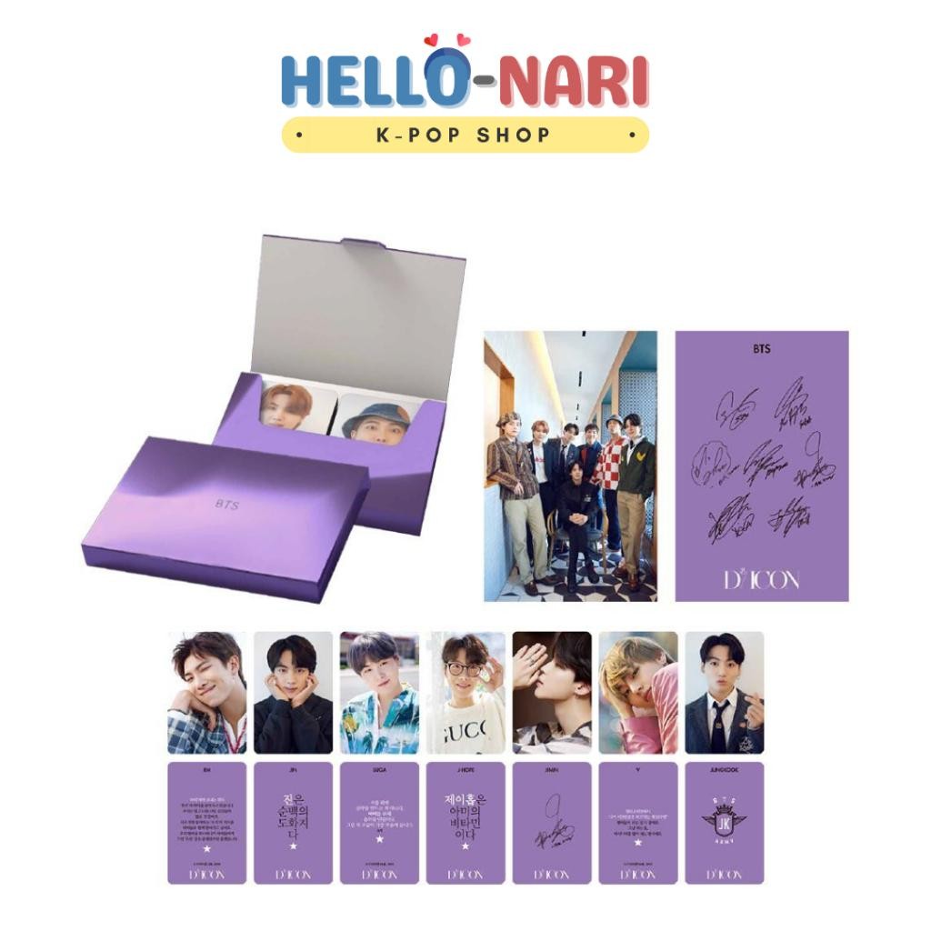 DISPATCH BTS DICON 101 Photocard Custom Book Official Photocards