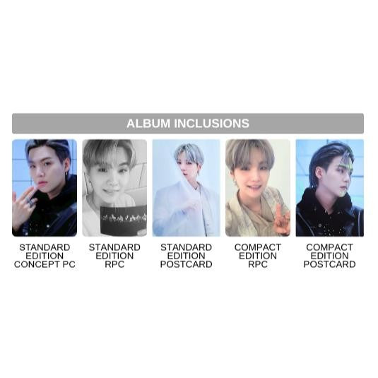 BTS Proof Standard Edition Official Photocards