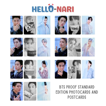 BTS Proof Standard Edition Official Photocards
